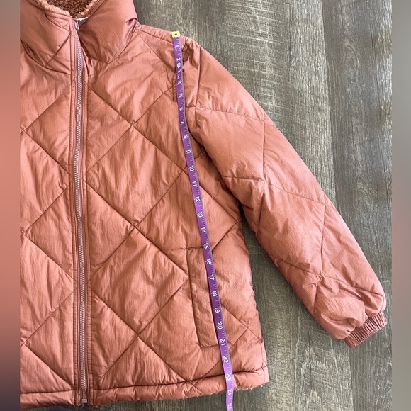 Madewell Reversible Puffer Jacket in Rust, XS - Picture 6 of 11